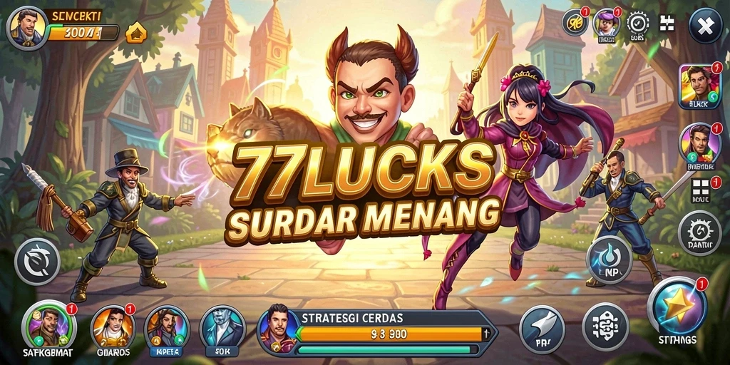 Tampilan gameplay mendebarkan di <strong>77LUCKS</strong> dengan strategi yang mendalam.