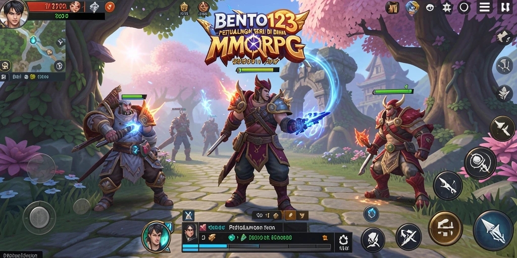 Gameplay seru BENTO123 yang memikat di dunia MMORPG.
