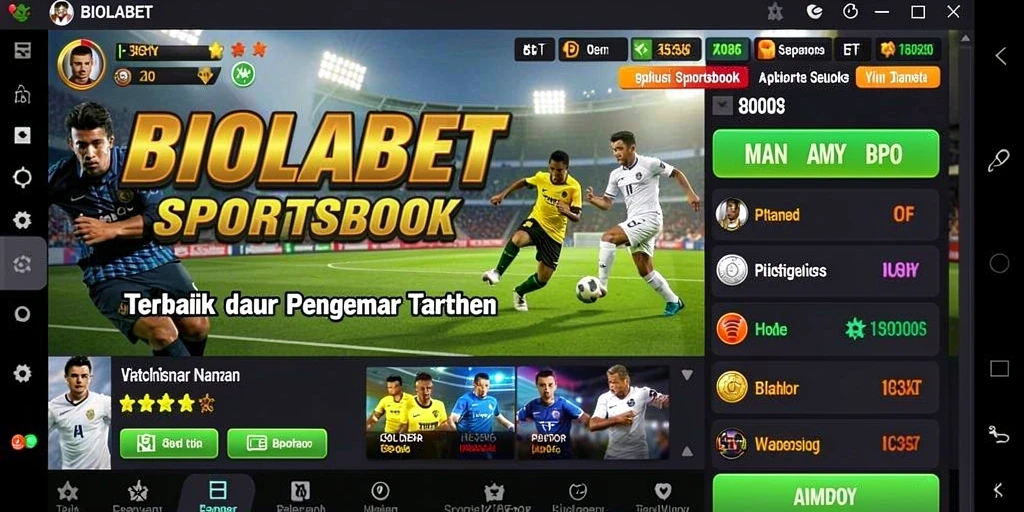 Tampilan screenshot utama BIOLABET dengan gameplay yang menarik.