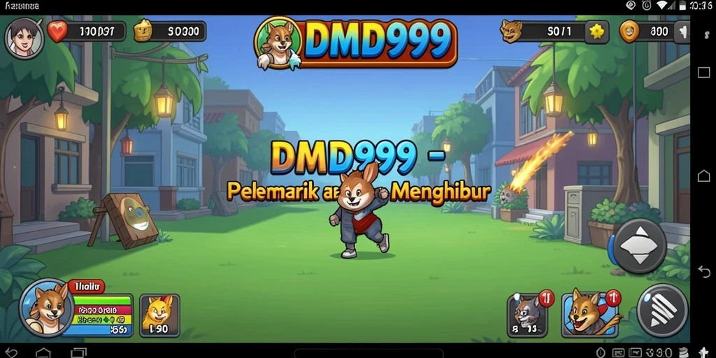 Tampilan gameplay DMD999 yang memikat dan menghibur di dunia Idle.