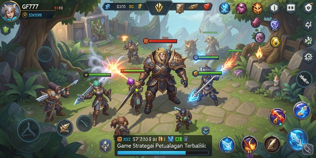 Tampilan menarik dari gameplay <strong>GF777</strong> yang menampilkan strategi dan aksi.