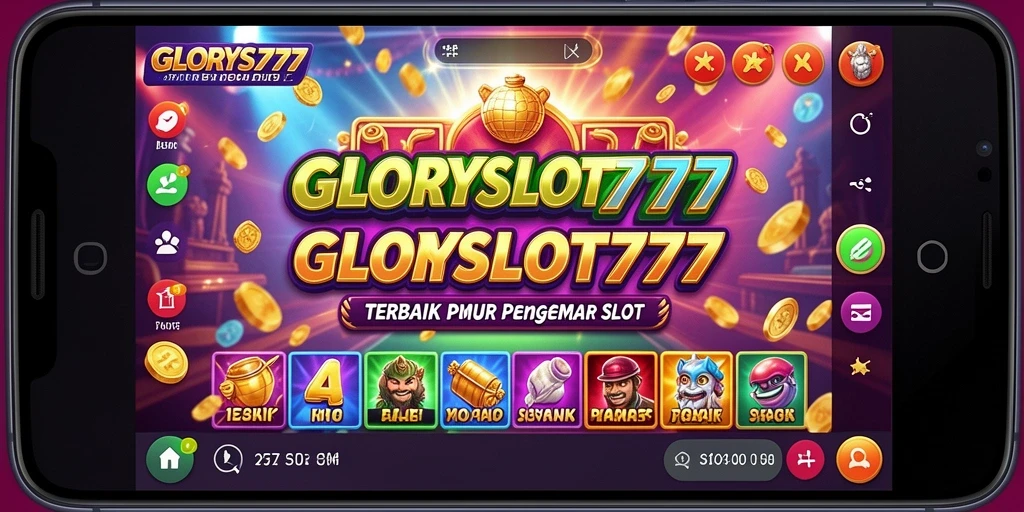 Tampilan gameplay yang mengasyikkan dalam GLORYSLOT777.