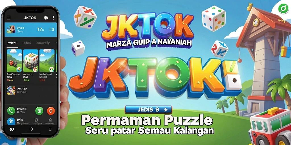 Tampilan gameplay JKTOK yang menantang dan interaktif.