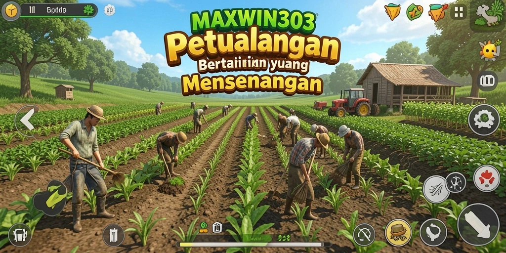 Gameplay menarik dari MAXWIN303 dalam dunia pertanian.
