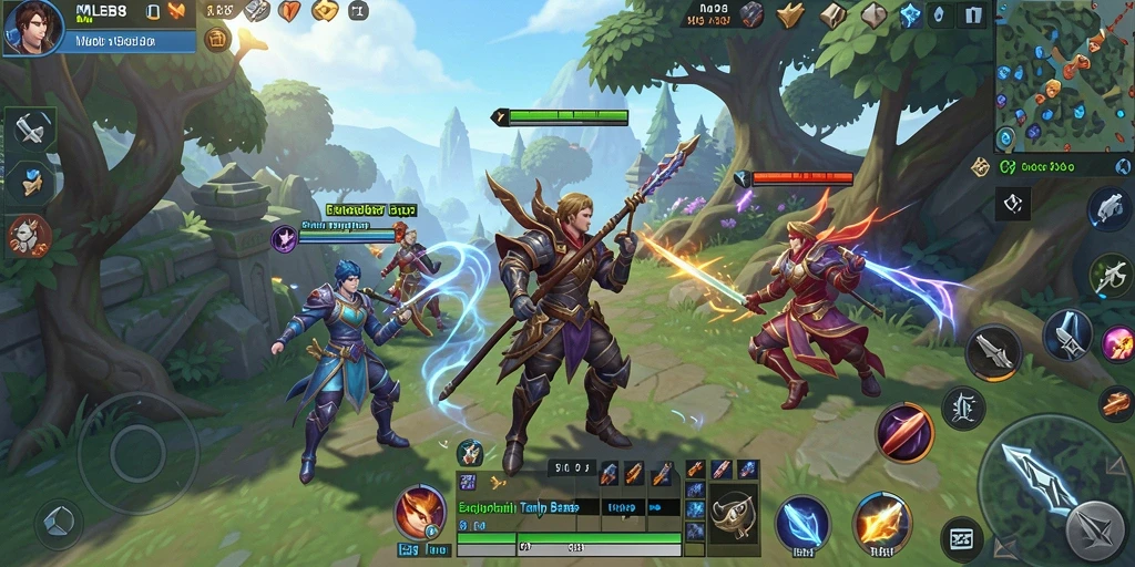 Tangkap momen seru dari gameplay MLBB8 di dunia terbuka yang menakjubkan.