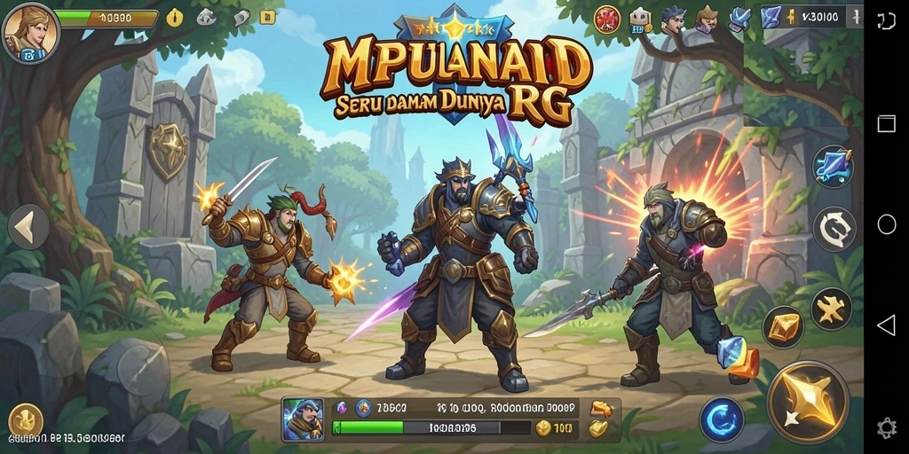 Tampilan gameplay RPG MPOID yang seru dan interaktif.