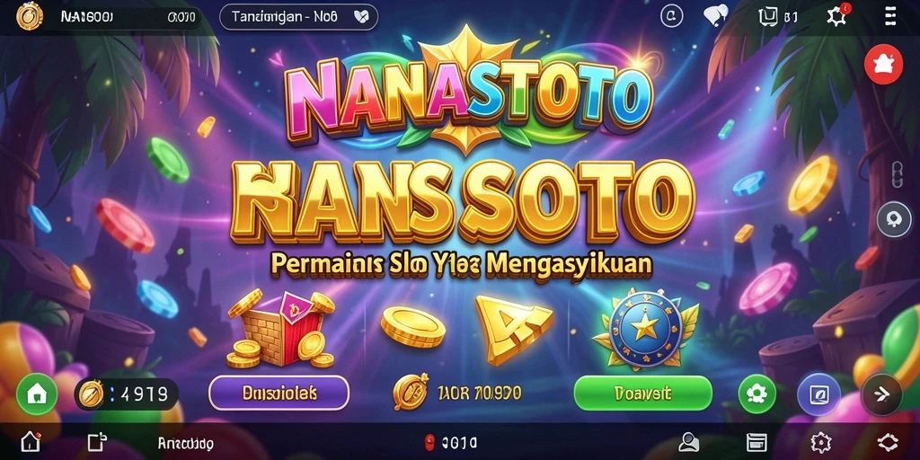 Tampilan gameplay NANASTOTO yang menawan dan memukau.
