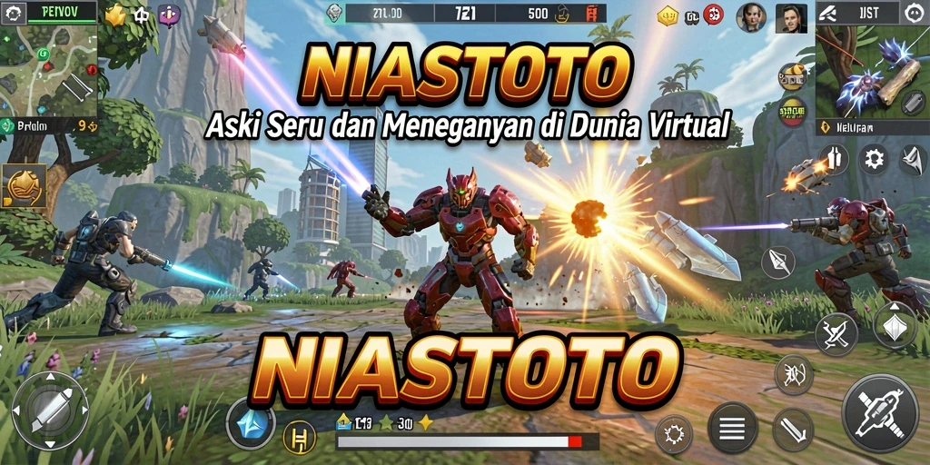 Tangkapan layar utama NIASTOTO menampilkan aksi seru penuh tantangan.