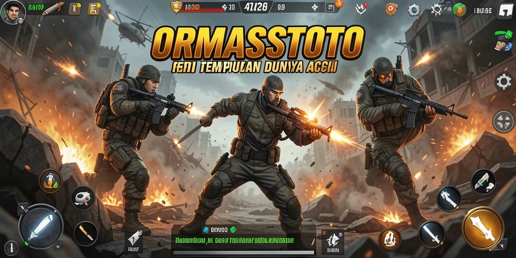 Tampilan gameplay ORMASSTOTO yang mengasyikkan dan mendebarkan.