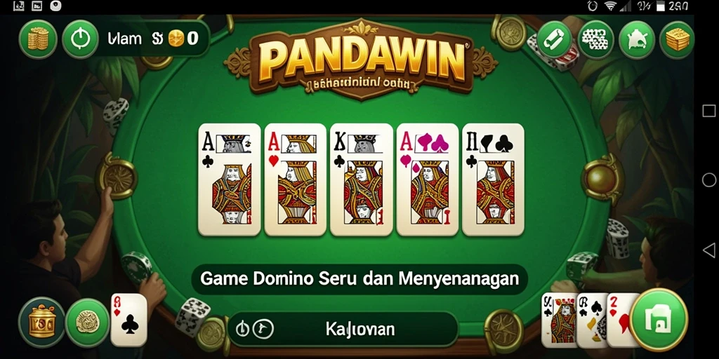 Tampilan gameplay PANDAWIN yang menarik dan penuh warna.