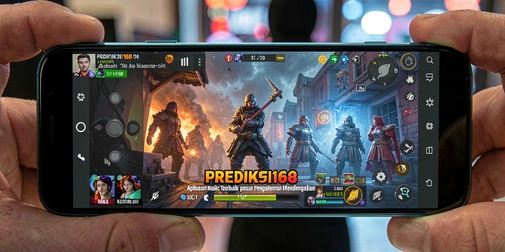 Screenshot PREDIKSI168 menampilkan antarmuka pengguna yang menarik dalam aplikasi Music.