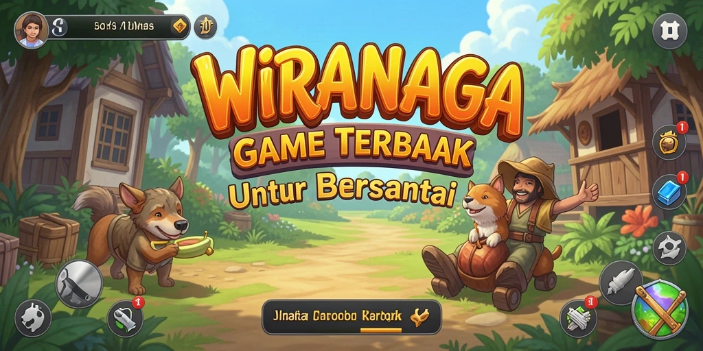 Tampilan gameplay <strong>WIRANAGA</strong> yang menarik dan interaktif.