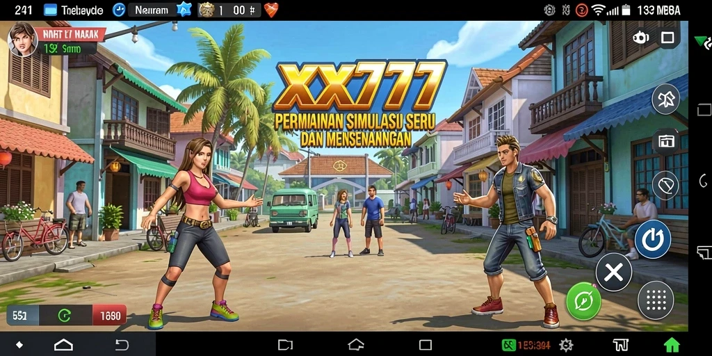Tampilan gameplay XXX777 yang menakjubkan dan interaktif.