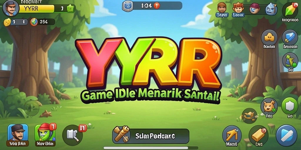 Tampilan gameplay YYRR yang memikat dan santai.